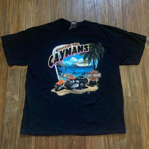Grand Cayman Harley Davidson Graphic Tee